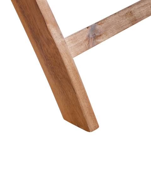 Set van 2 tuinstoelen PROSSEDI beige - bruin - bamboe - 42 x 84 x 50 cm