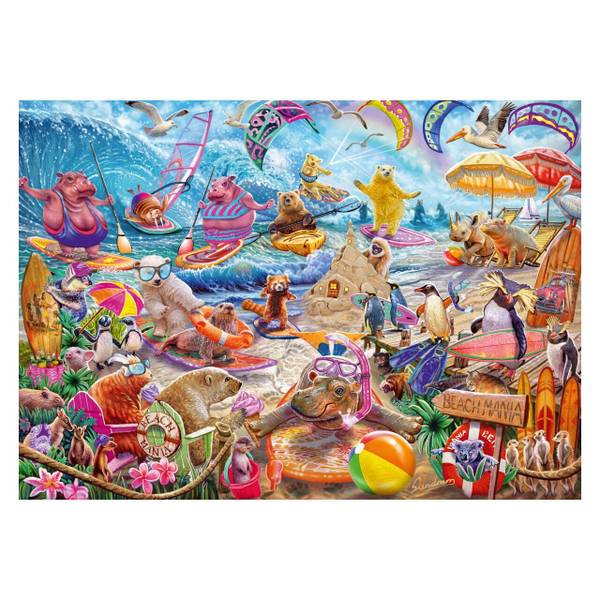 Puzzle Steve Sundram Beach Mania Papier - 28 x 6 x 38 cm