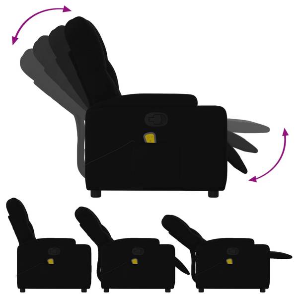 Massagesessel 3032468 Schwarz