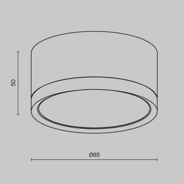 Strahler, Spots & Aufbaustrahler Hoop 5 x 5 x 5 cm