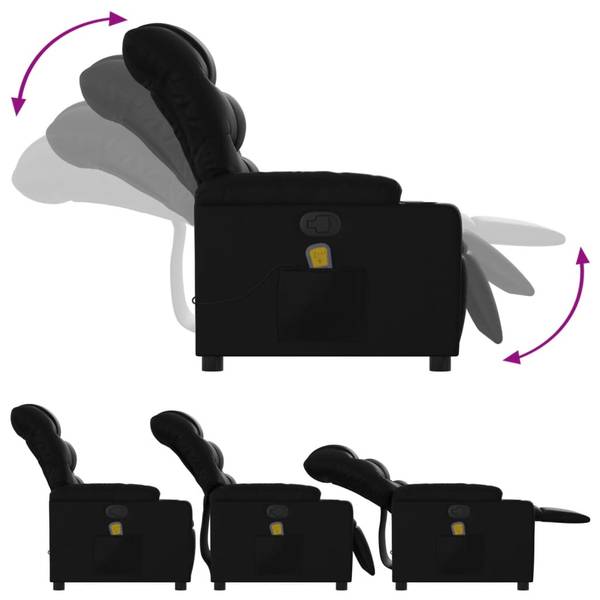 Massagesessel 3032774 Schwarz
