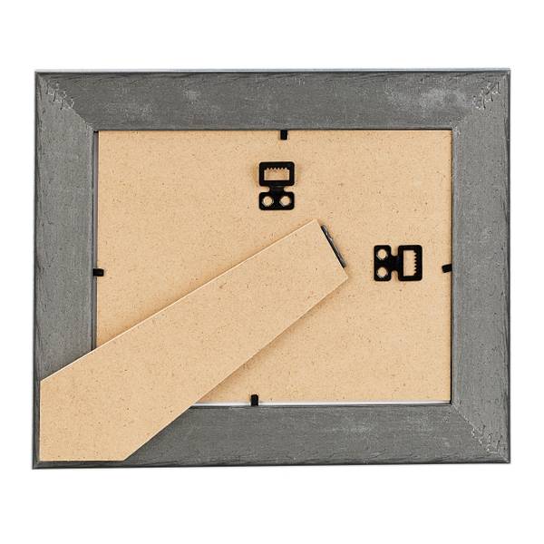 Bilderrahmen 15x20 cm 2er Set Silber - PVC - 22 x 27 x 2 cm