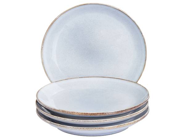 Assiettes et bols JUNIPER Diamètre : 21 cm - Nombre de pièces dans le lot : 4