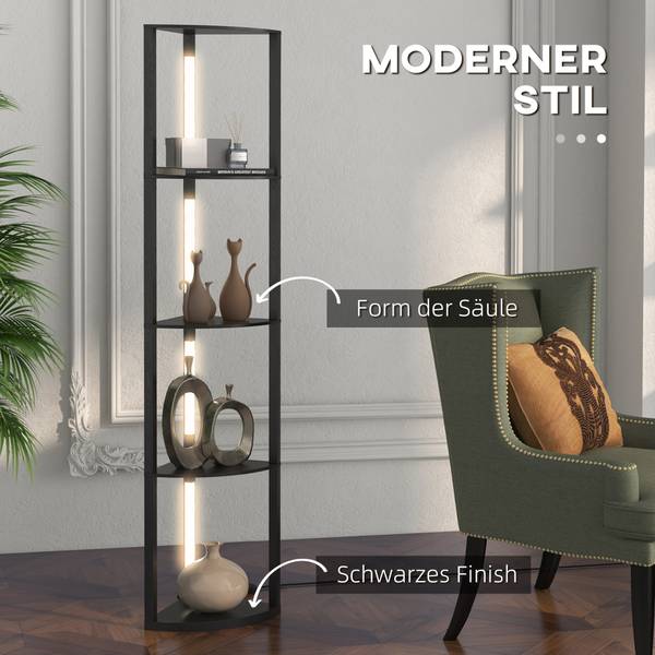 Stehlampe B31-465V90BK Schwarz