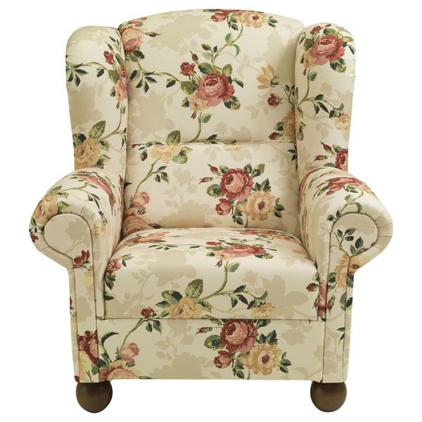 Monarch Ohrenbackensessel Mischgewebe - 93 x 103 x 87 cm
