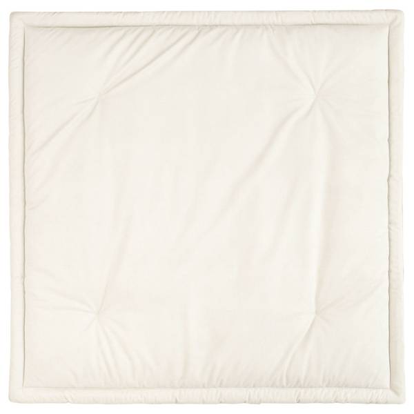 Spielmatte Sidonia Weiß - Textil - 100 x 3 x 100 cm