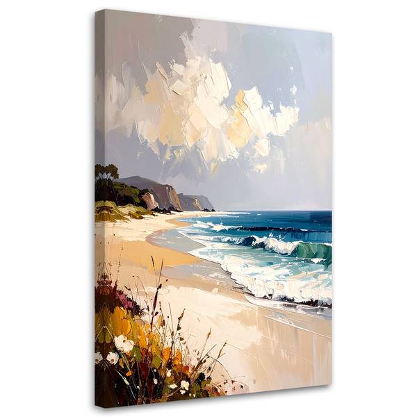 Wandbild meer strand meereslandschaft 80 x 120 cm