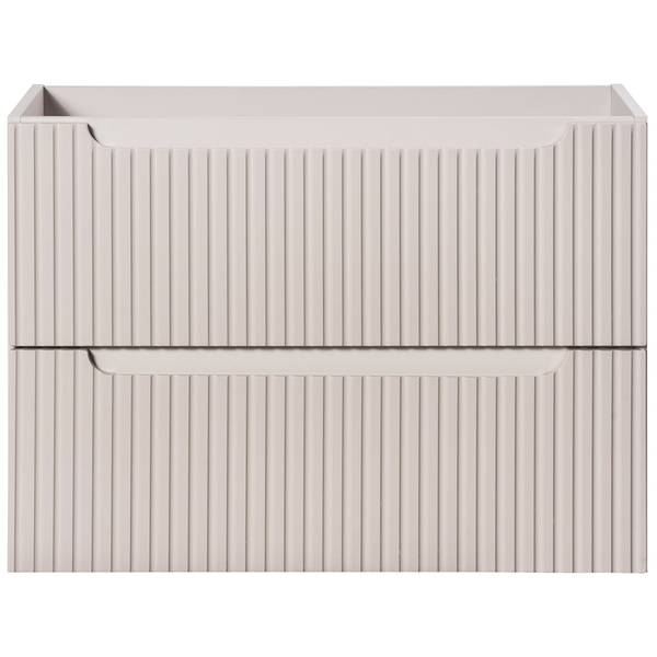Waschtisch NEWPORT-56-12 Beige - Holzwerkstoff - 80 x 72 x 40 cm