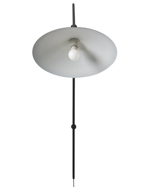 Wandlamp NENTON zwart - metaal - 60 x 120 x 45 cm