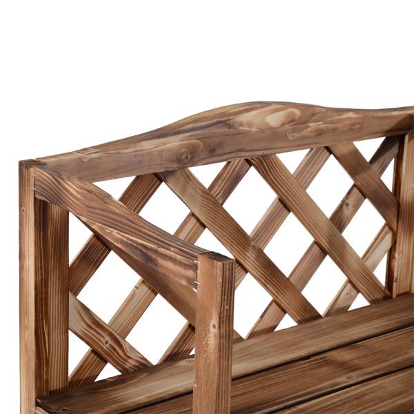 Blumenständer BB5519 Beige - Massivholz - 38 x 120 x 75 cm