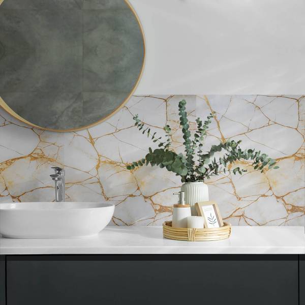 Klebepaneele Marmor Luxus 100 x 50 cm