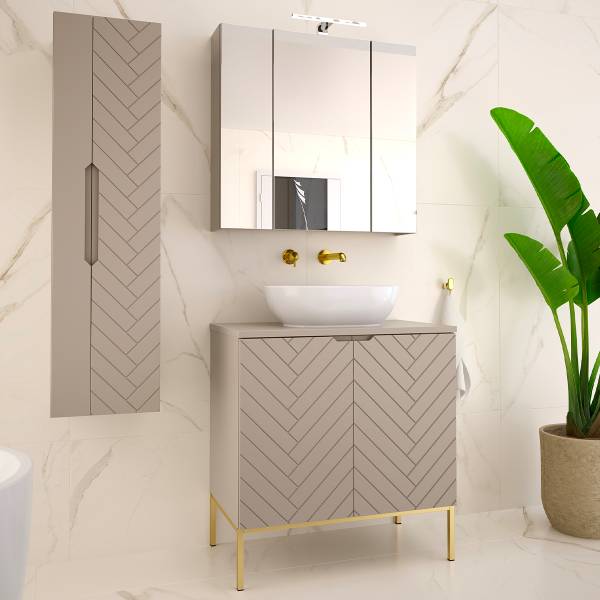 Wastafel Daria beige