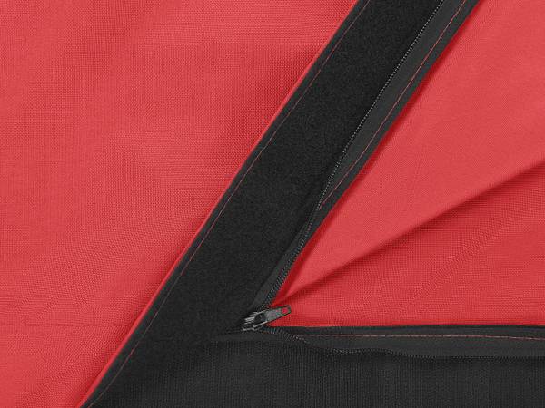 Sitzsack FUZZY 2-tlg Rot