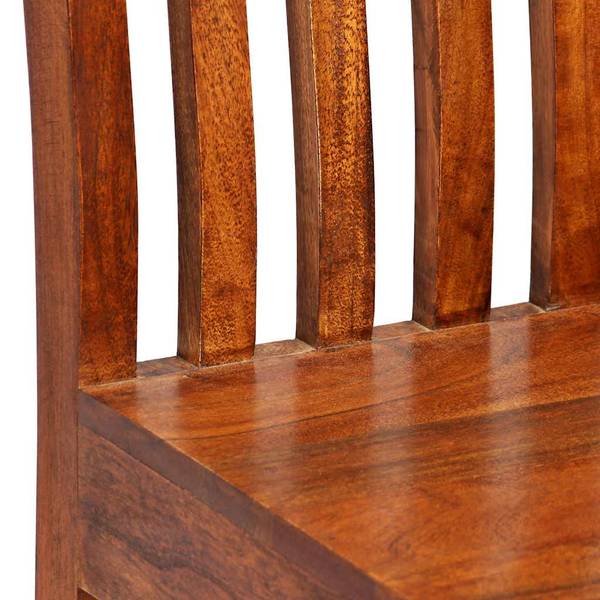 Esszimmerstuhl 275273 4er Set Braun - Massivholz - 42 x 90 x 49 cm