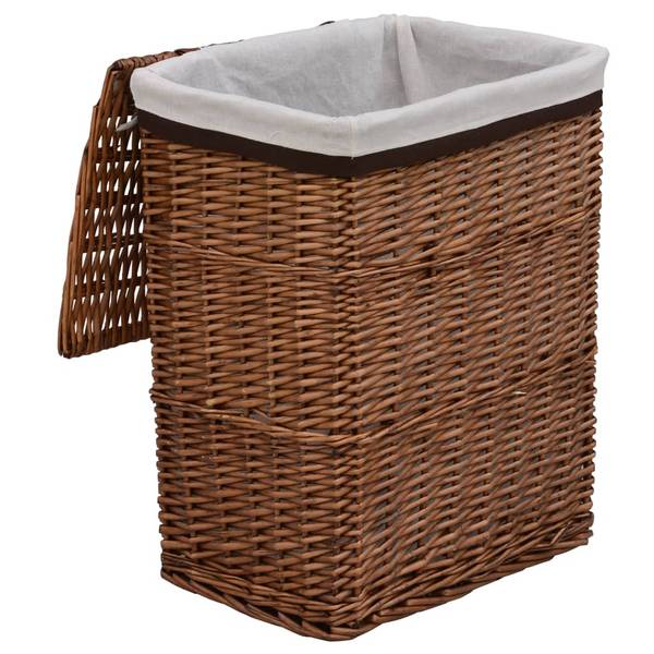 Wäschekorb 3002169 Braun - Naturfaser - 43 x 58 x 43 cm