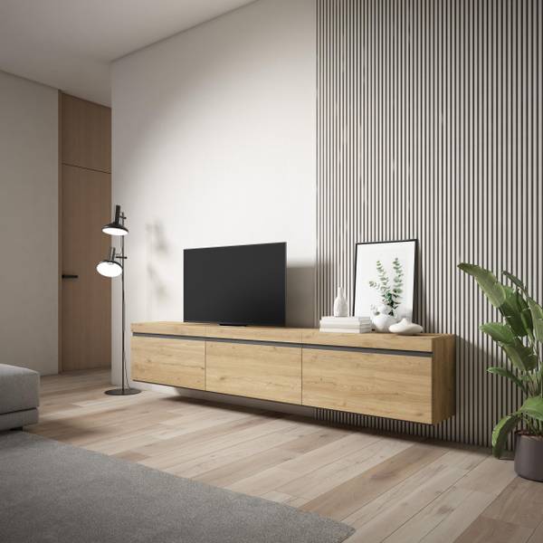 TV-Meubel Cozy 240 II eikenhout