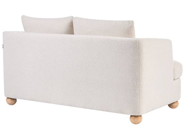 Sofa RATTVIK 4-tlg Braun - Weiß - Naturfaser - 162 x 86 x 82 cm
