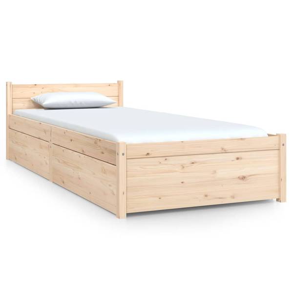 Bettgestell M697367 190 x 75 cm