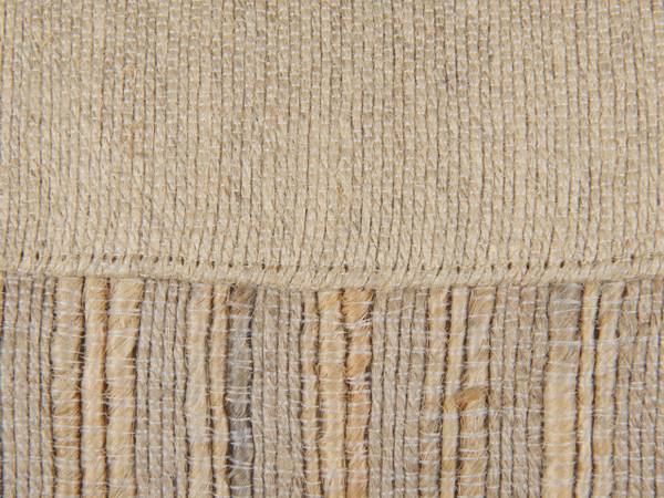 Coussin décoratif LUINA Beige - Fibres naturelles - 30 x 10 x 70 cm
