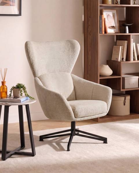Sessel DALEN Beige - Schwarz