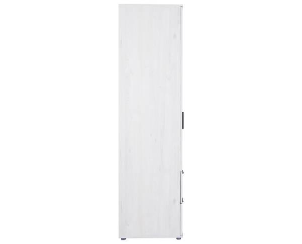 Kleiderschrank Mathea Braun - Holzverbundwerkstoff - 130 x 188 x 51 cm