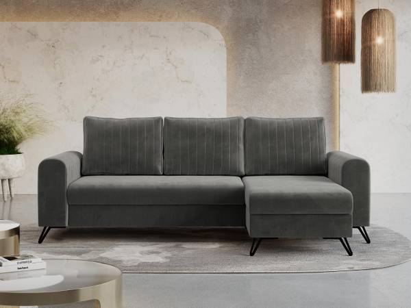 Ecksofa AXEL L Grau