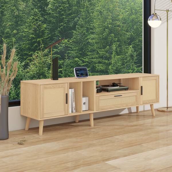TV-Möbel Bravvans Braun - Holzwerkstoff - 40 x 54 x 180 cm