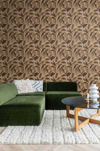 Tapete 348064 Braun - Papier - 50 x 900 x 900 cm