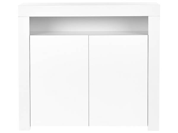 Kleiderschrank COVINA 2-tlg Weiß - Holzwerkstoff - 108 x 97 x 35 cm