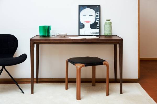Konsole Hemet Braun - Holz teilmassiv - 50 x 75 x 120 cm