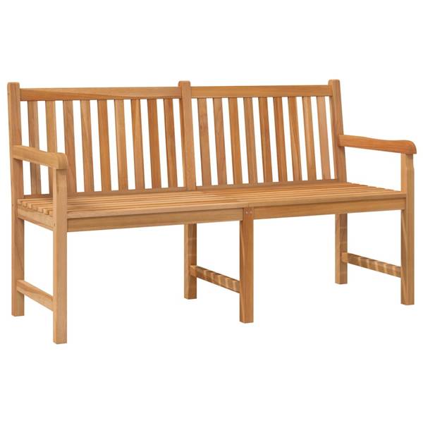 Banc de jardin 3011299 Marron - Teck - 150 x 90 x 60 cm
