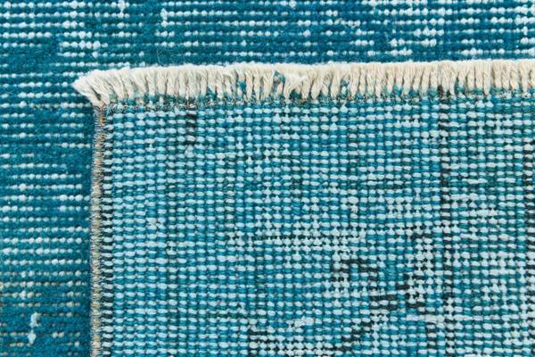 Tapis Ultra Vintage CLXXXVII Turquoise - Laine - 170 x 1 x 257 cm