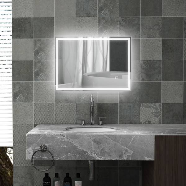 Badezimmerspiegel 834-032V91SR 70 x 50 cm