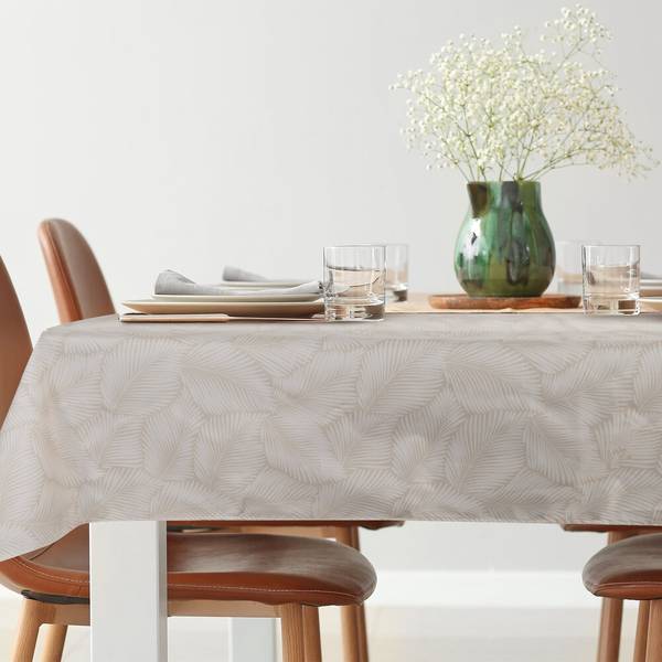 Tischdecke GARDEN/11G Beige - Textil - 140 x 1 x 220 cm