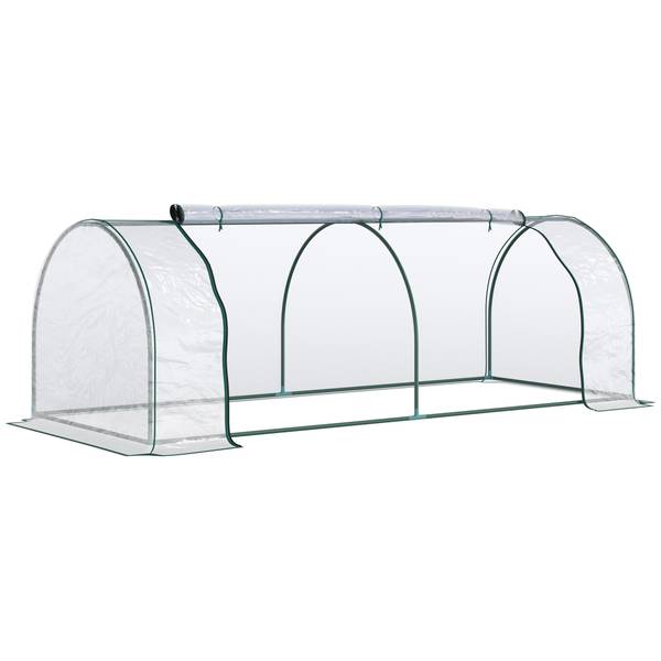 Gewächshaus CO215 Kunststoff - 100 x 80 x 250 cm