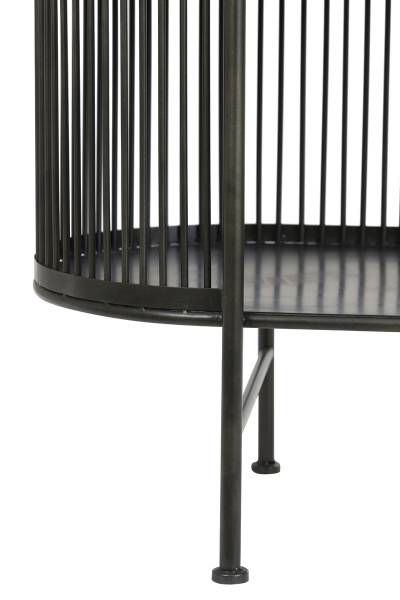 Schrank YINTHE Schwarz - Metall - 149 x 80 x 40 cm