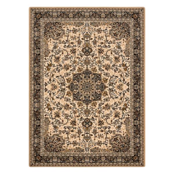 Teppich P5685 Braun - Wolle - 135 x 1 x 200 cm
