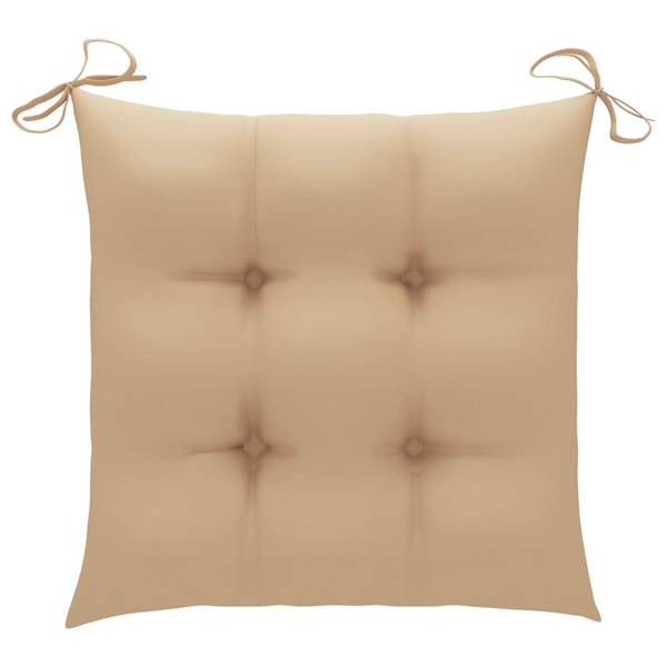 Gartenstuhl 3007214-3 (4er Set) Beige
