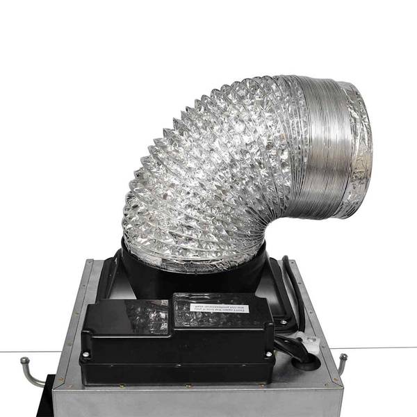 Dunstabzugshaube 50167 Silber - Edelstahl - 90 x 106 x 54 cm