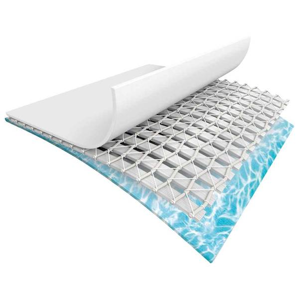 Metallrahmen Pool 3202883 Blau - Metall - 305 x 76 x 305 cm