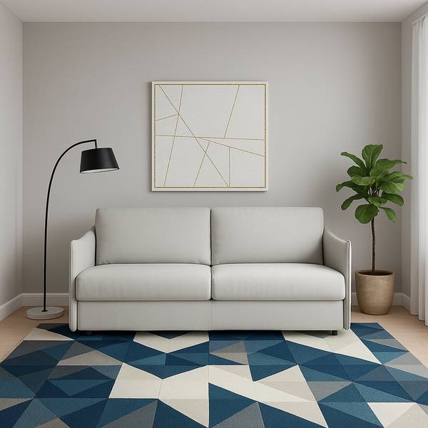 2-Sitzer Sofa Monleale Hellgrau