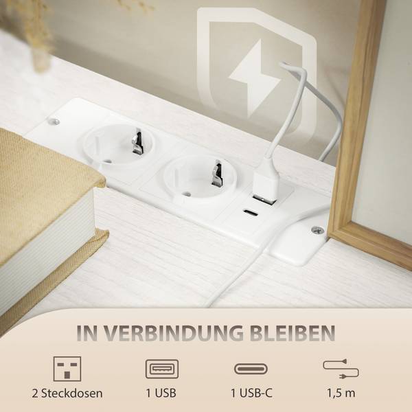 Kommode 831-979V90CW Weiß - Polyester - 30 x 76 x 110 cm