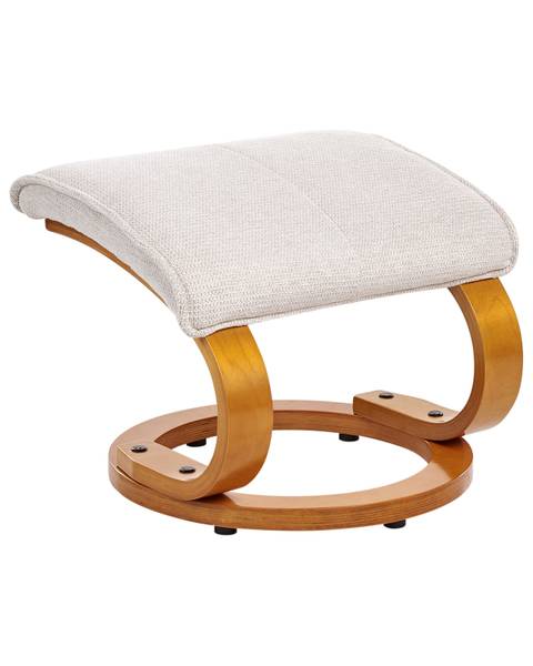 Massagestoel HERO 3-delig beige - bruin - textiel - 51 x 102 x 80 cm