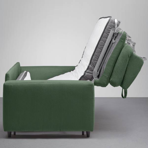 Schlafsofa AGNETA Dunkelgrün