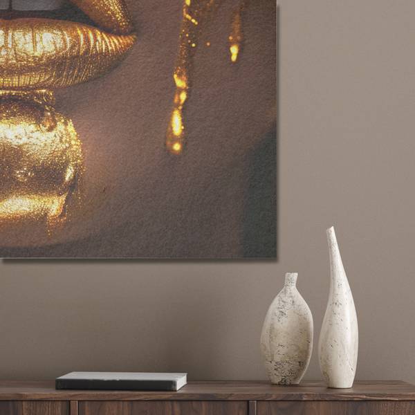 AKUSTIKBILD Frau 80 x 60 cm