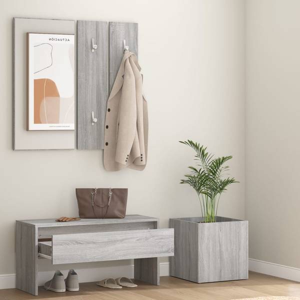 Meubles de couloir 3008409 Gris lumineux