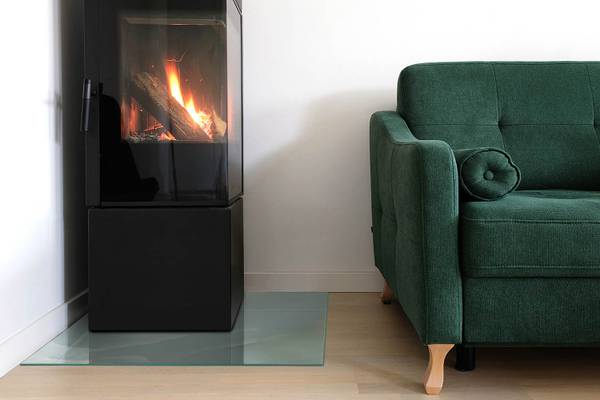 Glasplatte Xylo 60 x 60 cm