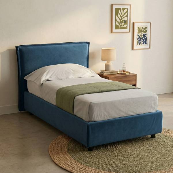 Einzelbett Brusson Blau