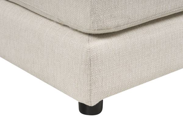Sofa LILVIKEN 3-tlg Beige - Schwarz - Textil - 359 x 57 x 194 cm