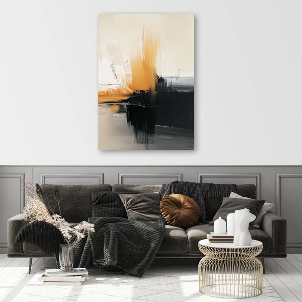 Wandbild Nebel 80 x 120 cm
